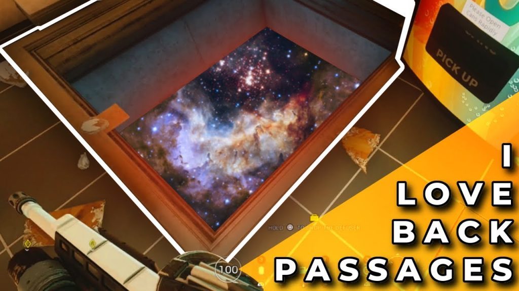 GO IN THE BACK PASSAGE | RAINBOW SIX SIEGE (PS4)
