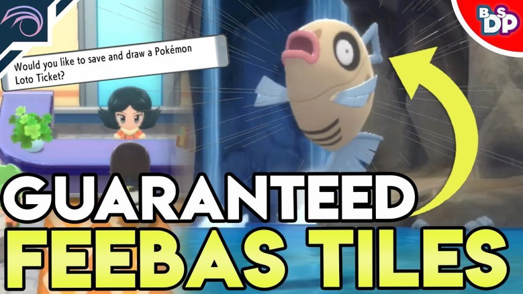 GUARANTEED METHOD TO GET FEEBAS in Pokemon Brilliant Diamond and Shining Pearl