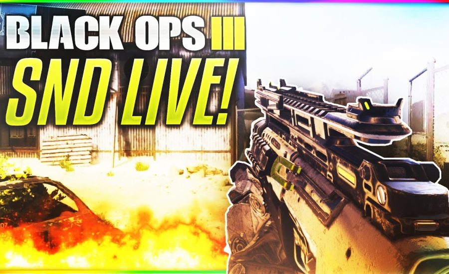 "HE TRIED TO TRICKSHOT!?" ~ BLACK OPS 3 SND LIVE! (BLACK OPS 3 SEARCH AND DESTROY LIVE)