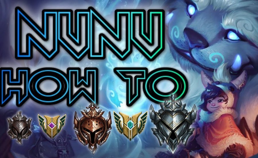 How to Escape Iron and Bronze or Low Elo Entirely, with Nunu & Willump Jungler - League of Legends