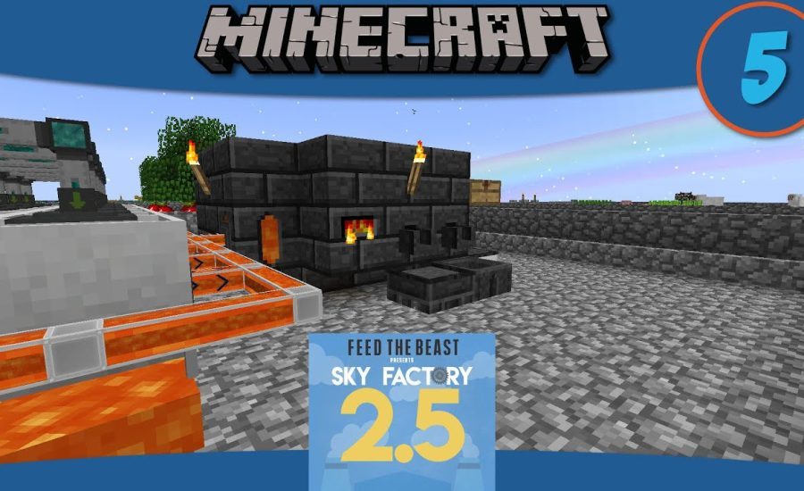 Minecraft Mods: How to build a Tinker's Construct Smeltery in SkyFactory 2.5 - E5