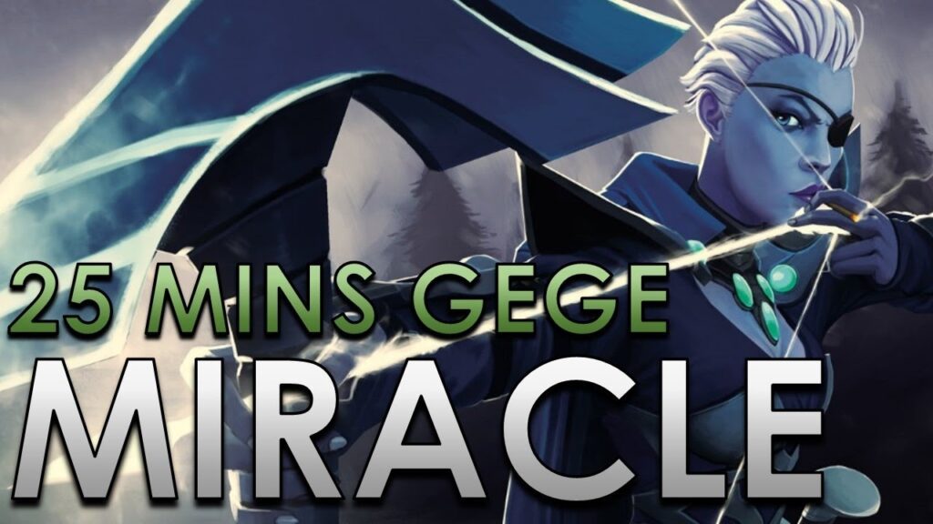 Miracle's Drow Ranger 25 Minutes GEGE | Daily Dota 2 Full Game 7.14