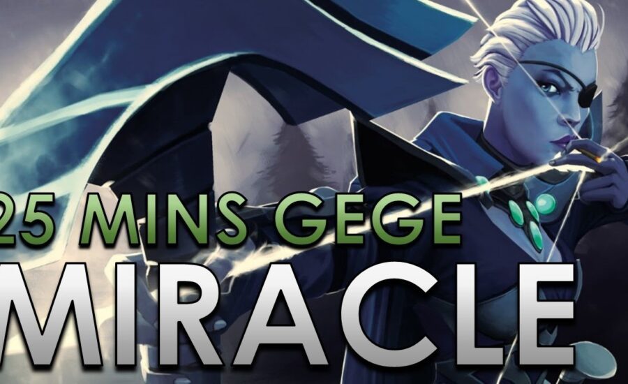 Miracle's Drow Ranger 25 Minutes GEGE | Daily Dota 2 Full Game 7.14