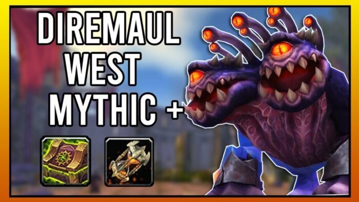 Mythic + 19 Dire Maul West Classless WoW |Project Ascension|