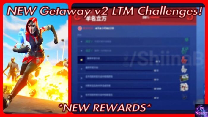 *NEW* Getaway LTM/ Mode v2 CHALLENGES! | Fortnite Battle Royale