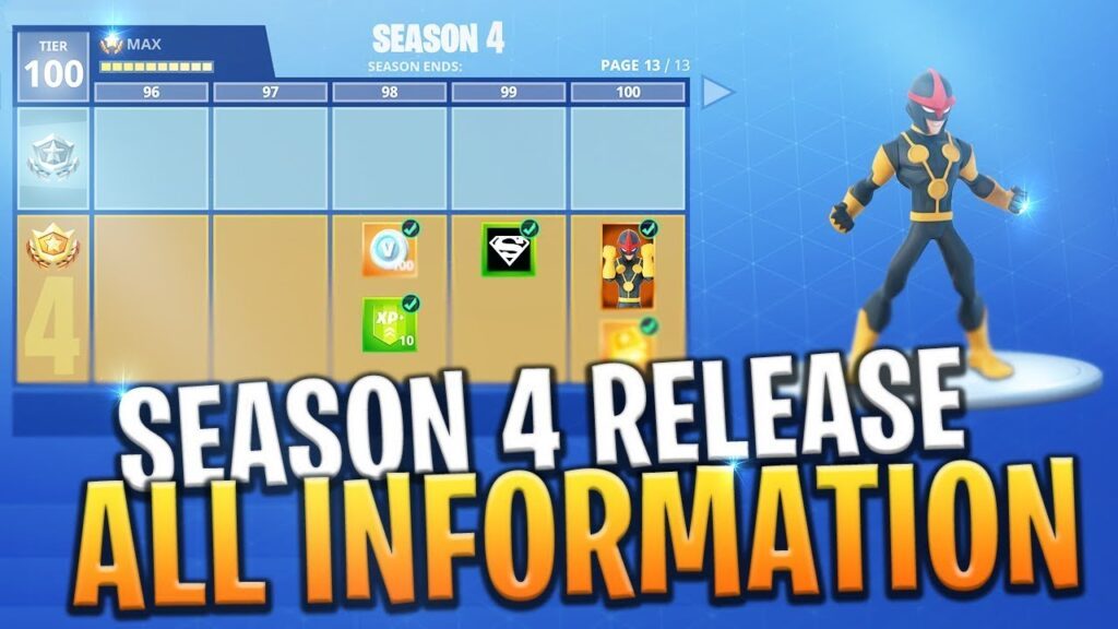 *NEW* SEASON 4 RELEASE! GAMEMODES, SKINS AND MORE INFO BEFORE RELEASE! - Fortnite: Battle Royale