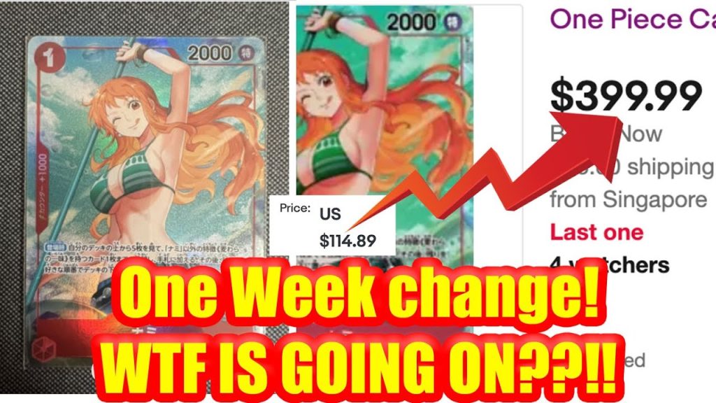 One Piece Card Game MARKET IS GOING CRAZY!!! Don't Miss out on the ENGLISH RELEASE!