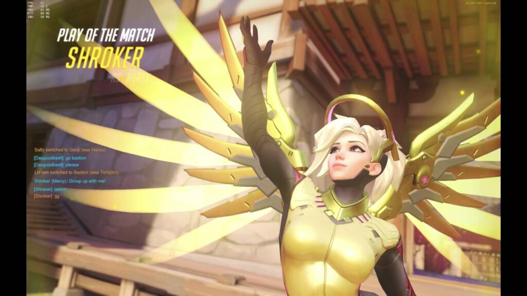 Overwatch Gameplay: Mercy POTG Highlights July - 12th 2016