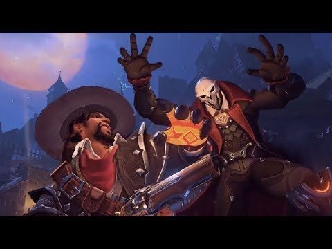 Overwatch Happy Halloween (Eichenwalde map)