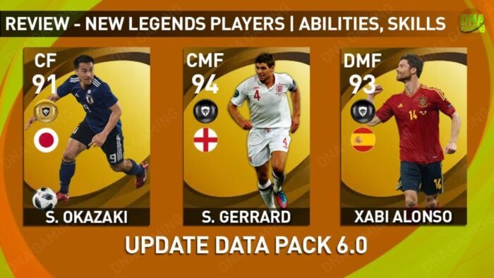 PES 2021 | REVIEW NEW LEGENDS PLAYERS | DATA PACK 6.0