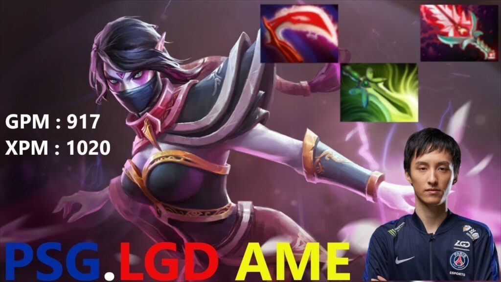 PSG LGD Ame   Templar assasin Gameplay #1 dota 2 patch 7 22c