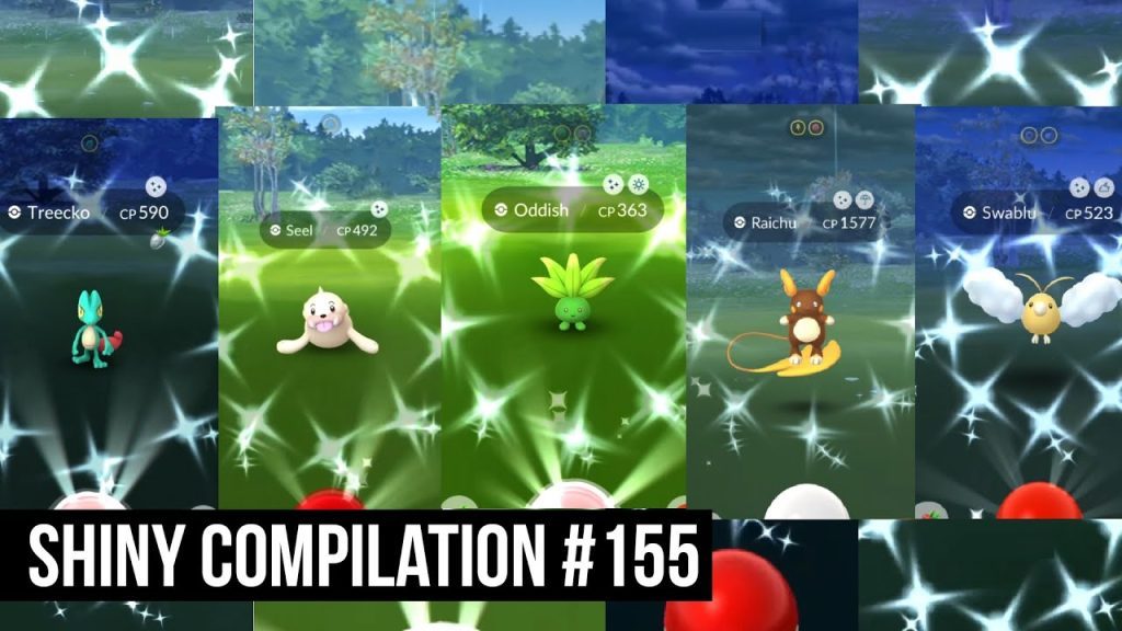 Pokemon GO Shiny Compilation #155