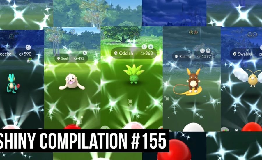 Pokemon GO Shiny Compilation #155