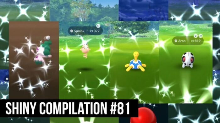 Pokemon GO Shiny Compilation #81