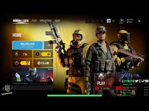 Rainbow Six Siege gameplay VOD from Twitch (03-26-18)