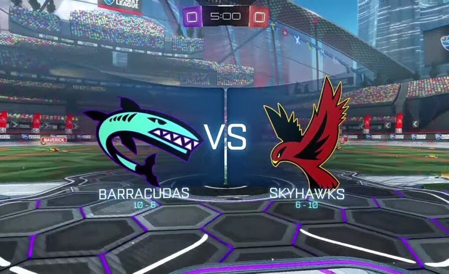 Rocket League: Game 17- Barracudas vs. Skyhawks