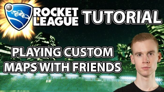 Rocket League Tutorial: Playing CUSTOM MAPS with Friends!