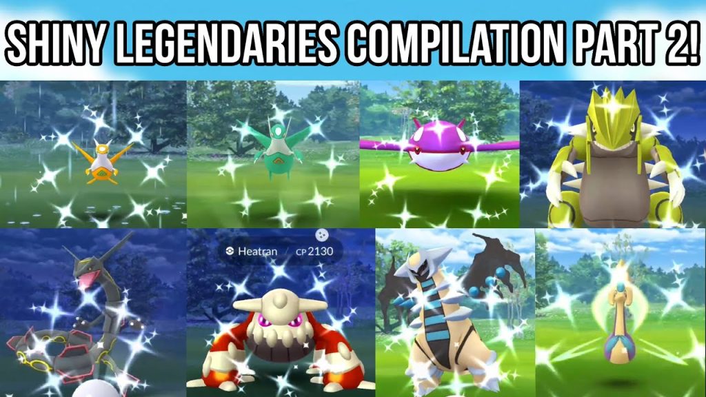 SHINY LEGENDARIES ONLY Part 2 - PokemonGO Shiny Encounter Compilation #22