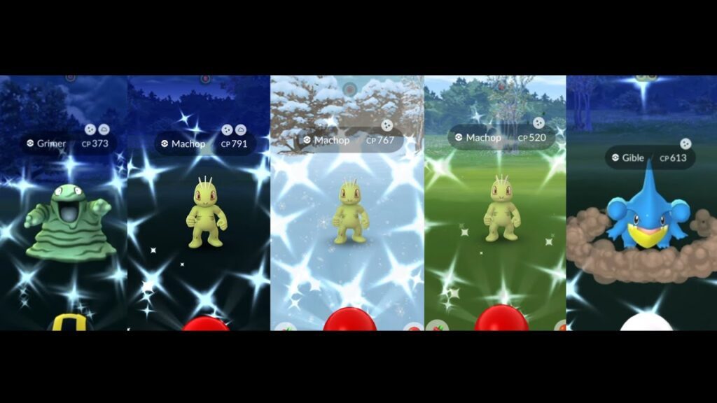 SHINY MACHOP EVERYWHERE!!! - Pokemon GO Shiny Compilation #201