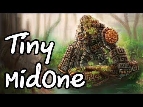 Secret Midone Tiny Ranked gameplay dota 2