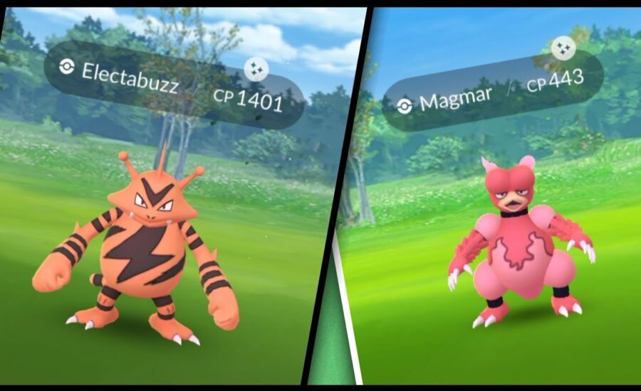 Shiny Electabuzz and Shiny Magmar || November Community Days Pokemon Go