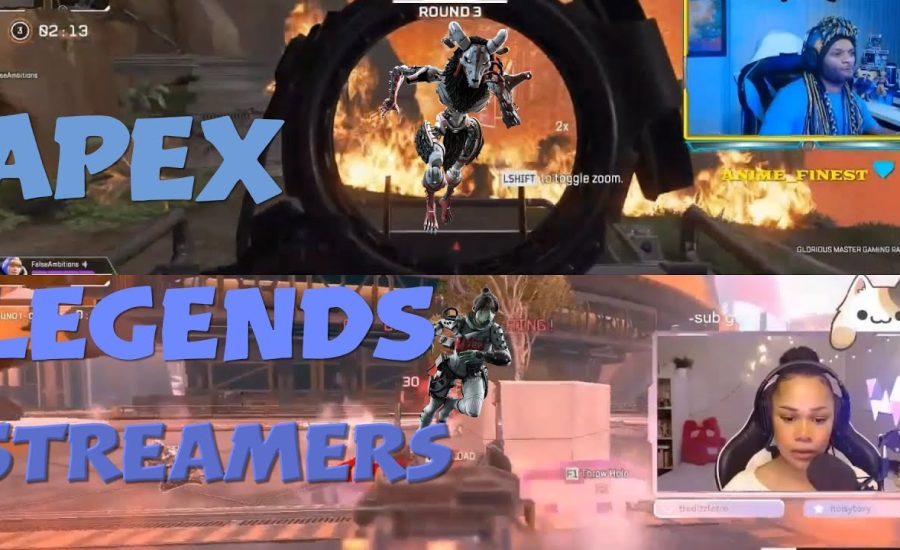 Small Streamers Best Moments In Apex Legends!!(YOUTUBE,TWITCH)