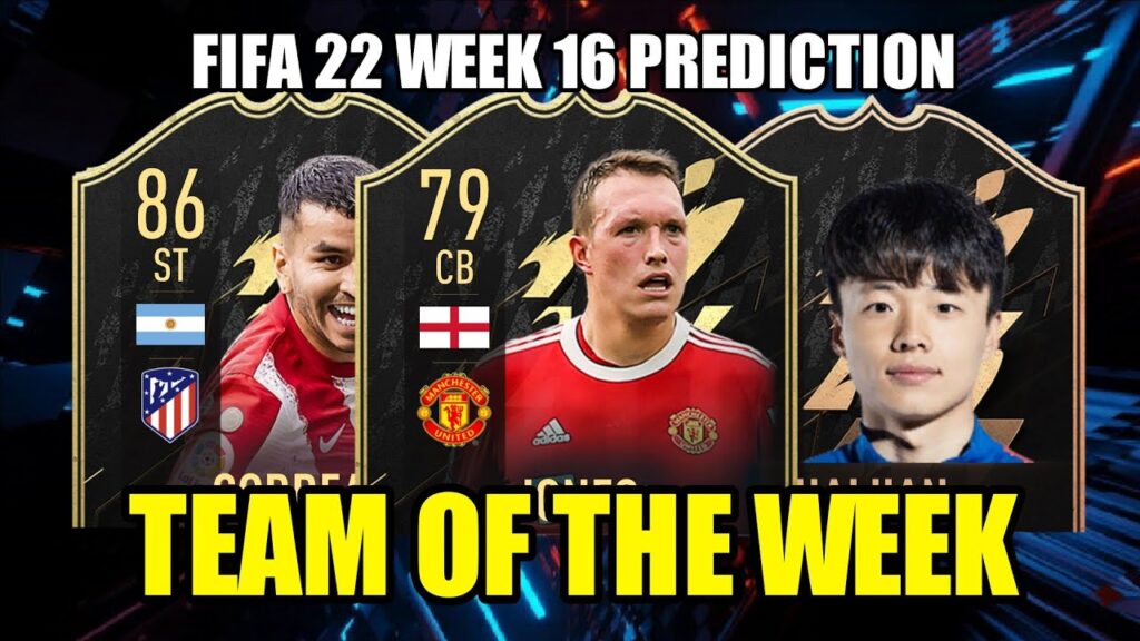 TOTW FIFA 22 Week 16 PREDICTION