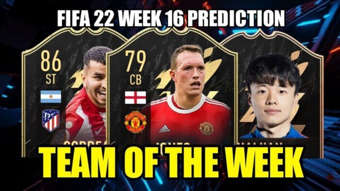 TOTW FIFA 22 Week 16 PREDICTION