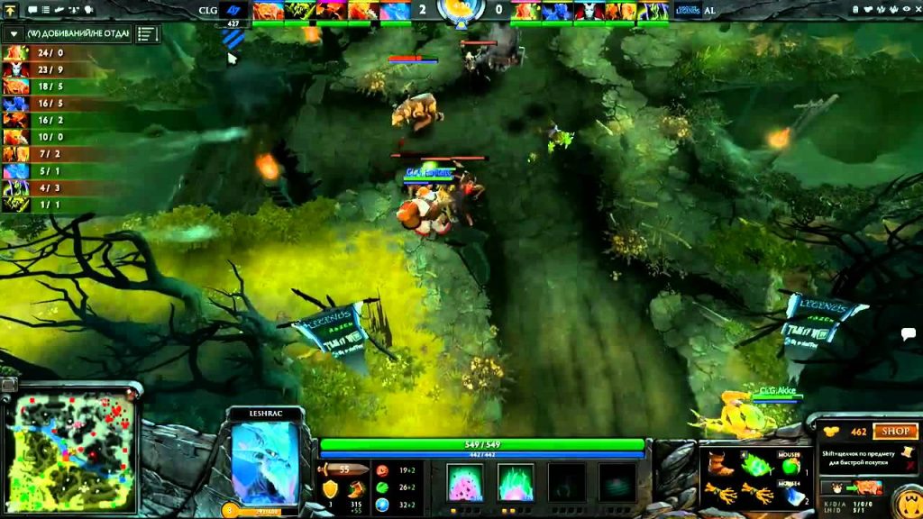 The International Dota 2. AL vs CLG, game 1