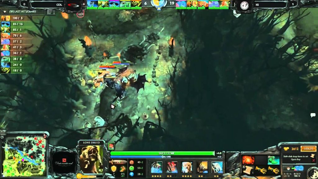 The International Dota 2. iG vs coL, game 2