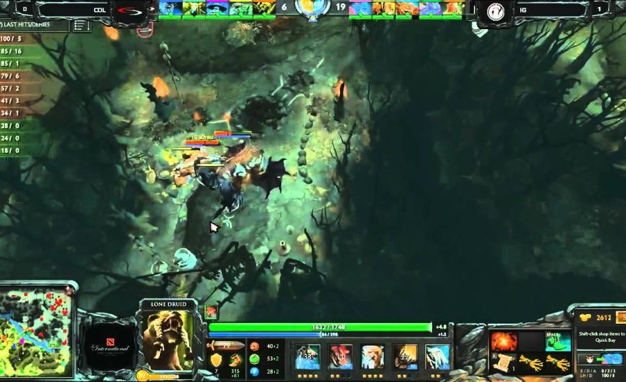 The International Dota 2. iG vs coL, game 2