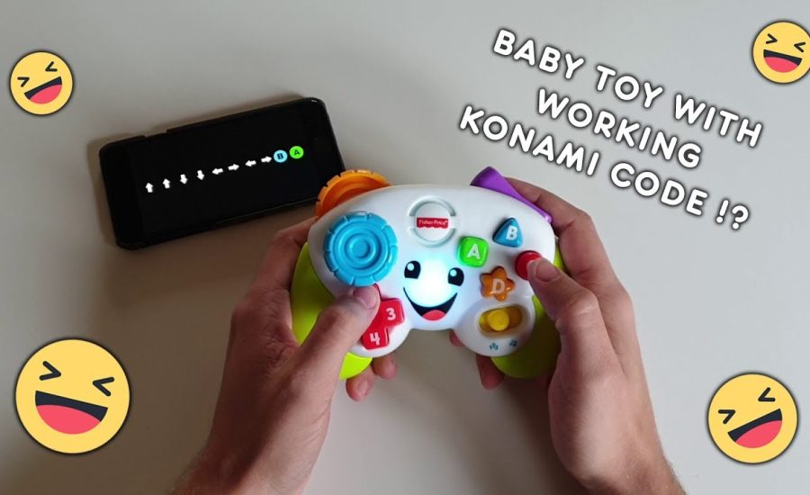 The Konami Code Works on a Fisher-Price Toy?