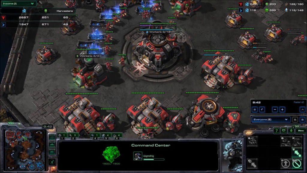 TvP practice Mech vs Skytoss dicey hold almost died to surprise mass void