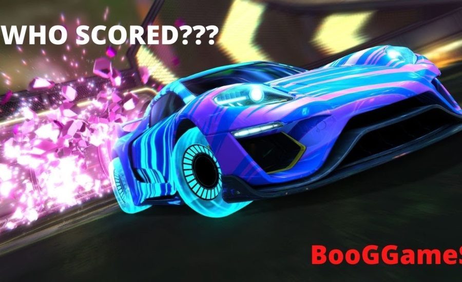 WHO SCORED in the ROCKET LEAGUE game???