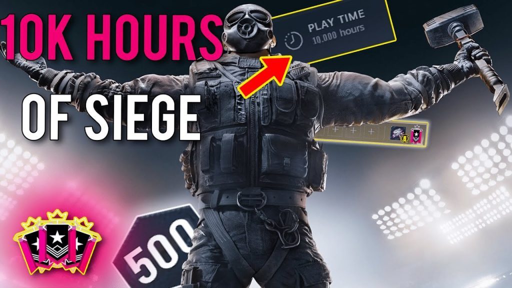 What 10,000 Hours Played Looks Like - Rainbow Six Siege