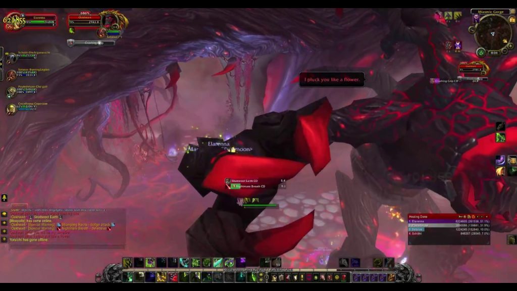 WoW Legion: Darkhearth Thicket - Vengeance DH Tanking Gameplay