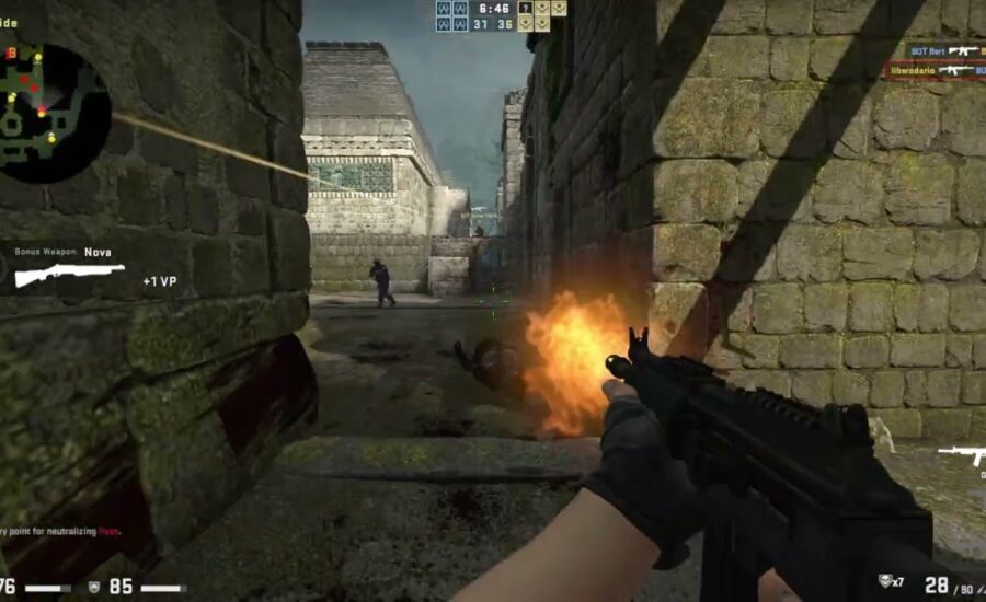 counter strike global offensive deathmatch practice with bots part 27