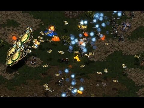 Sea (T) v Shuttle (P) on Fighting Spirit - StarCraft  - Brood War REMASTERED 2019