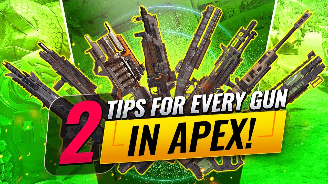 2 TIPS FOR EVERY WEAPON IN APEX LEGENDS! (Apex Legends Tips for Every Gun, Recoil, and Aim)