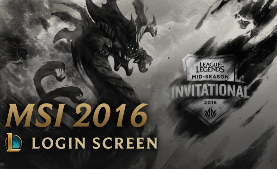 2016 Mid-Season Invitational | Login Screen - League of Legends