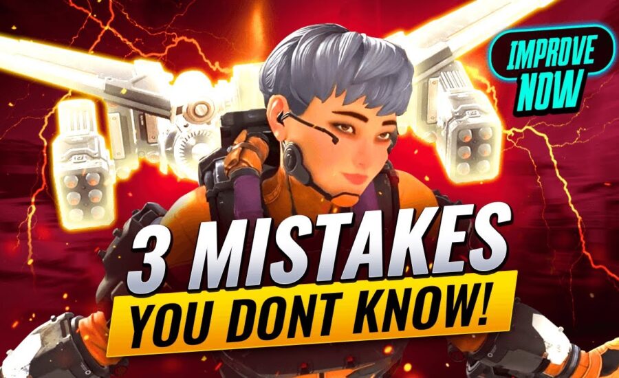 3 MISTAKES YOU DIDN'T KNOW ABOUT! (Apex Legends Tips and Tricks to Improve, GET BETTER NOW!)