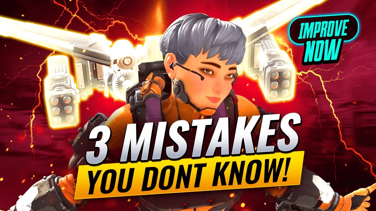 3 MISTAKES YOU DIDN'T KNOW ABOUT! (Apex Legends Tips and Tricks to Improve, GET BETTER NOW!)