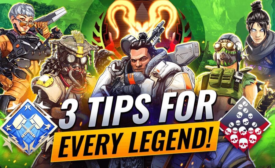 3 TIPS FOR EVERY LEGEND! (Apex Legends Legend Guide, Tips, and Tricks to Help Pick Your Main)