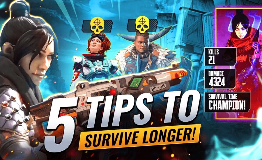 5 MORE TIPS TO STOP DYING IN APEX! (Apex Legends Tips and Tricks to Live Longer & Win More Games)