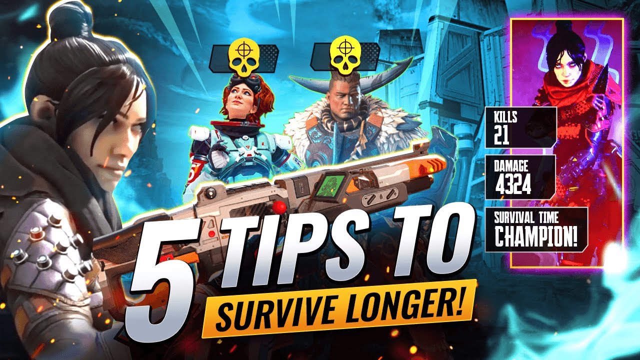 5 MORE TIPS TO STOP DYING IN APEX! (Apex Legends Tips and Tricks to Live Longer & Win More Games)