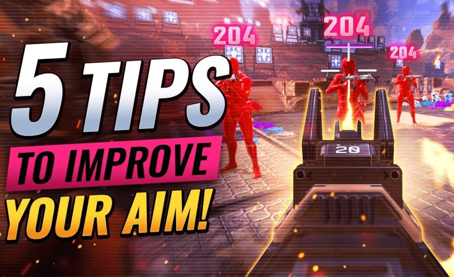 5 TIPS FOR BETTER AIM! (Apex Legends Tips & Tricks to Get Better Aim)