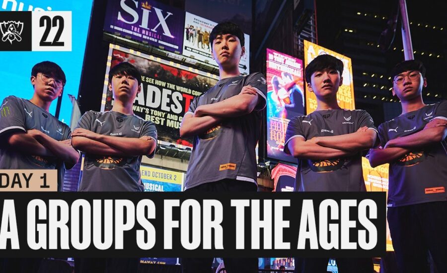 A GROUPS FOR THE AGES | Worlds 2022 Groups Day 1 Opening Tease