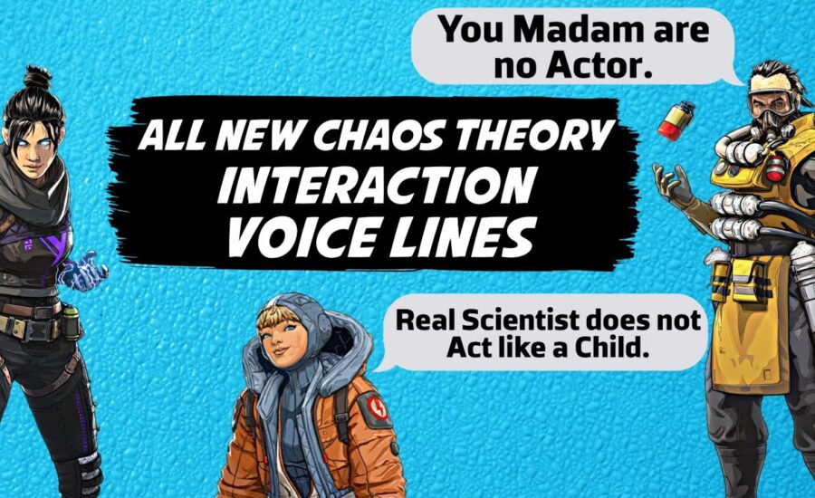 All New Caustic Wattson Crypto Interaction Voice Lines - Apex Legends