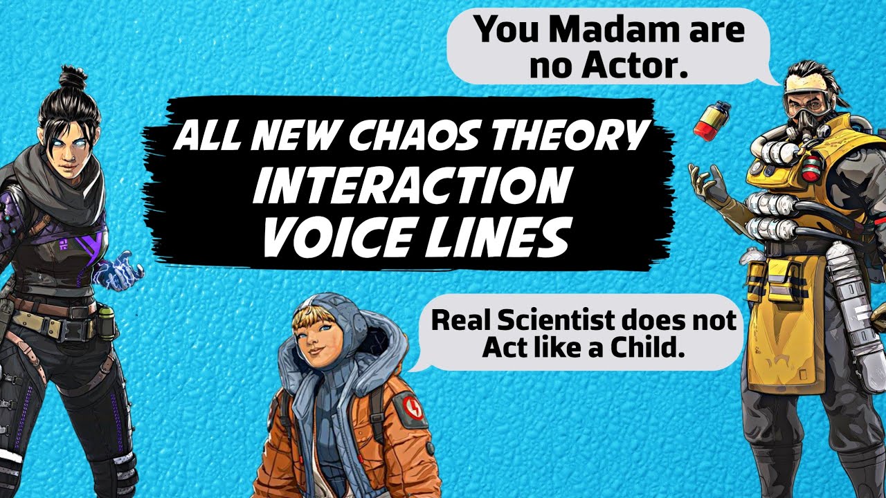 All New Caustic Wattson Crypto Interaction Voice Lines - Apex Legends