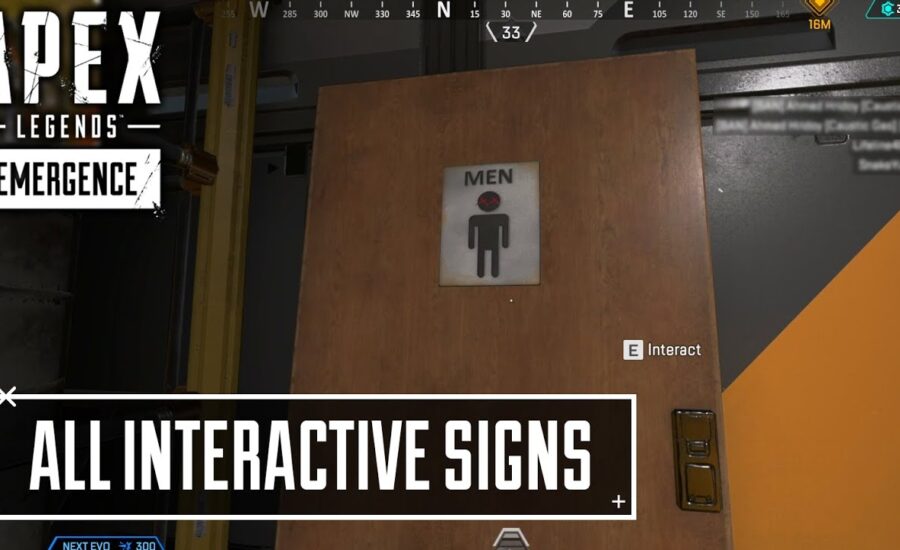 All Rampart TT Interactive Signs | Apex Legends